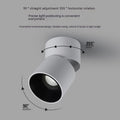 Spot rotatif 355 degrés éclairage directionnel bande pliable intérieur Éléonore Symphonie en Aluminium - Caractère & Élégance dans le Décor