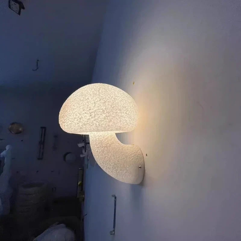 Applique murale — Champignon design nordique pour intérieur extérieur