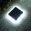 Lampe solaire au sol à 8led