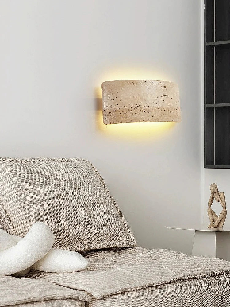 Applique murale — LED wabi-sabi étanche pour jardin et intérieur