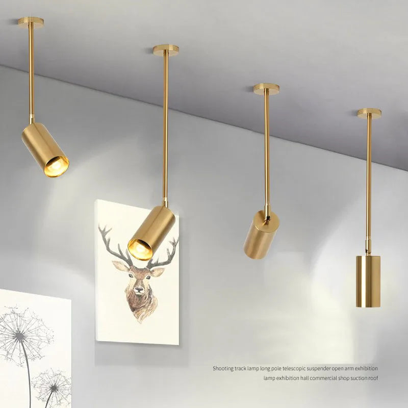 Projecteur à perche pour magasin et salon de manucure Orson Dessin en Métal - Simplicité & Caractère au Quotidien