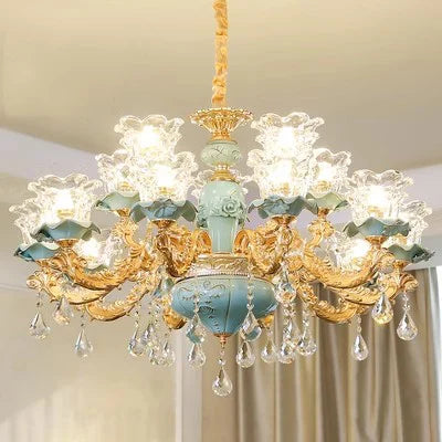 Lustre — Sol duplex style européen céramique