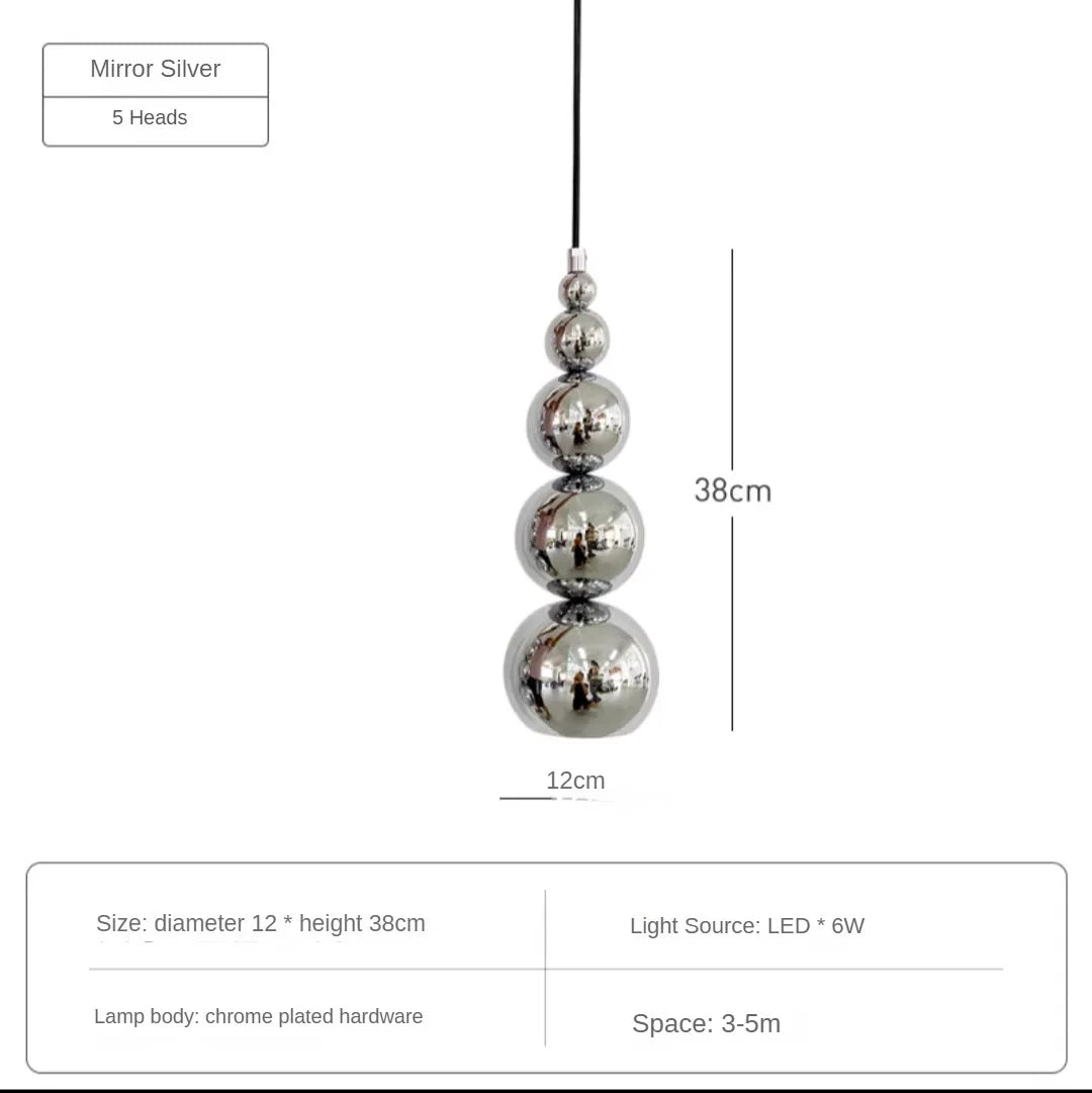 Lustre — LED bauhaus grand et luxueux pour décoration intérieure