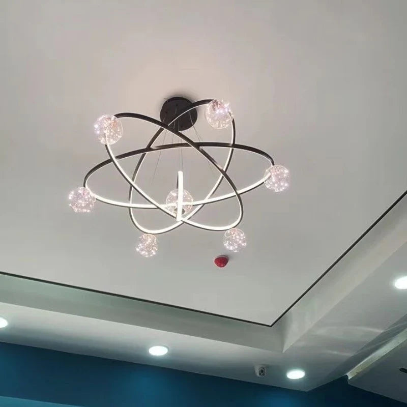 Lustre — Minimaliste nordique en étoile pour décoration moderne