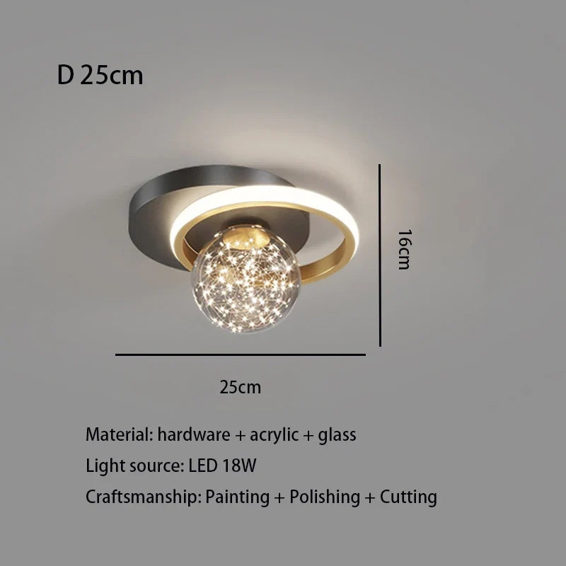 Plafonnier moderne 2023 pour décoration intérieure élégante Flora Nocturne - Esprit Contemporain & Décor Élégant