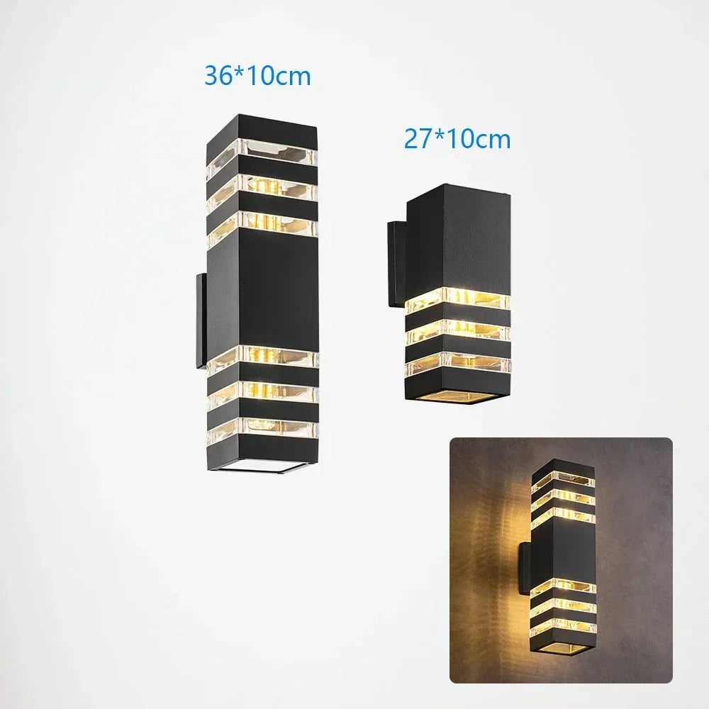 Applique murale — LED imperméable avec capteur pour intérieur et extérieur