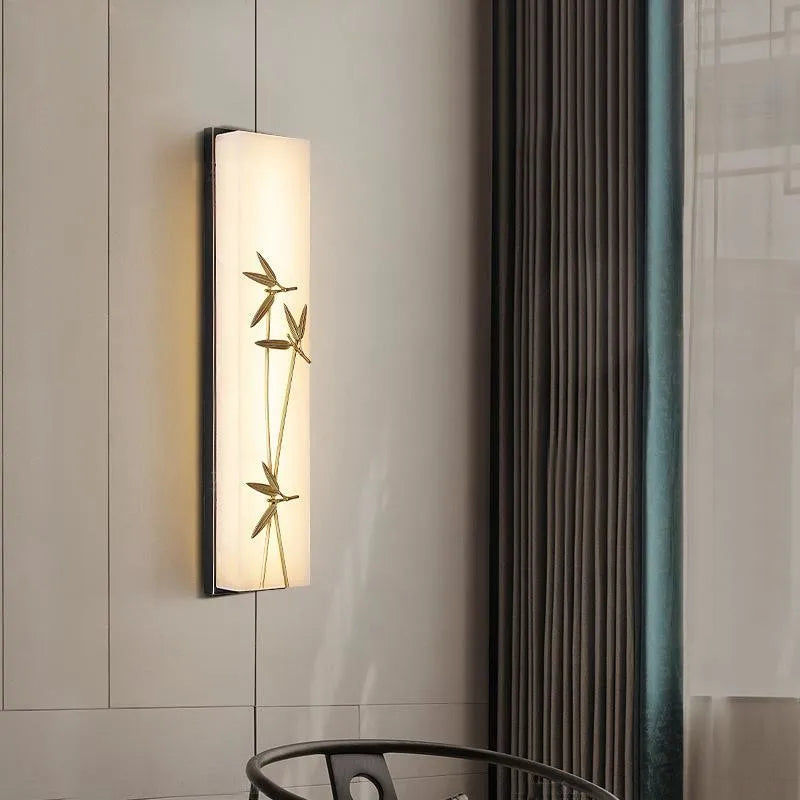 Applique murale — Vintage en marbre à LED pour extérieur jardin et cour