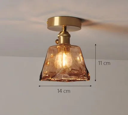 Plafonnier — Moderne en verre pour intérieur et extérieur lumineux