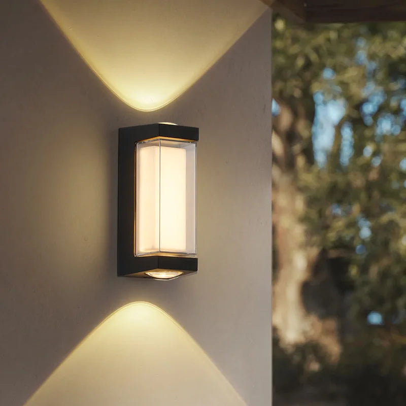 Applique murale — Moderne LED extérieure étanche pour jardin et couloir
