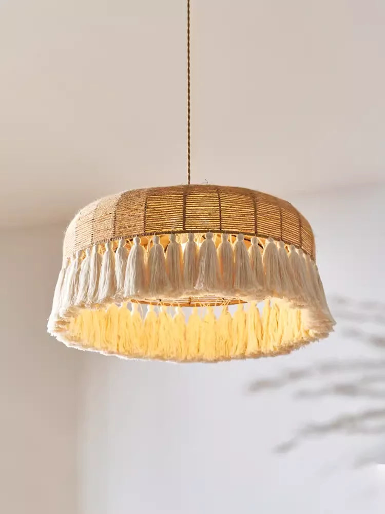 Lustre Naturel Eugénie Sillage en Corde de Chanvre