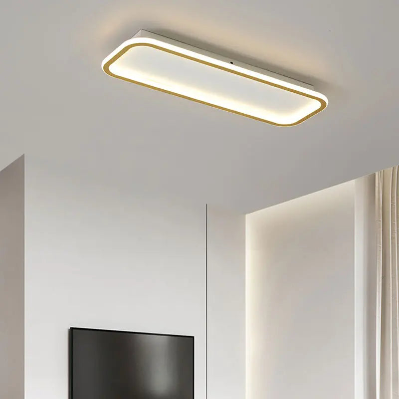 Plafonnier moderne à leds pour éclairage créatif polyvalent Léonie Solstice - Une Note Actuelle dans le Décor