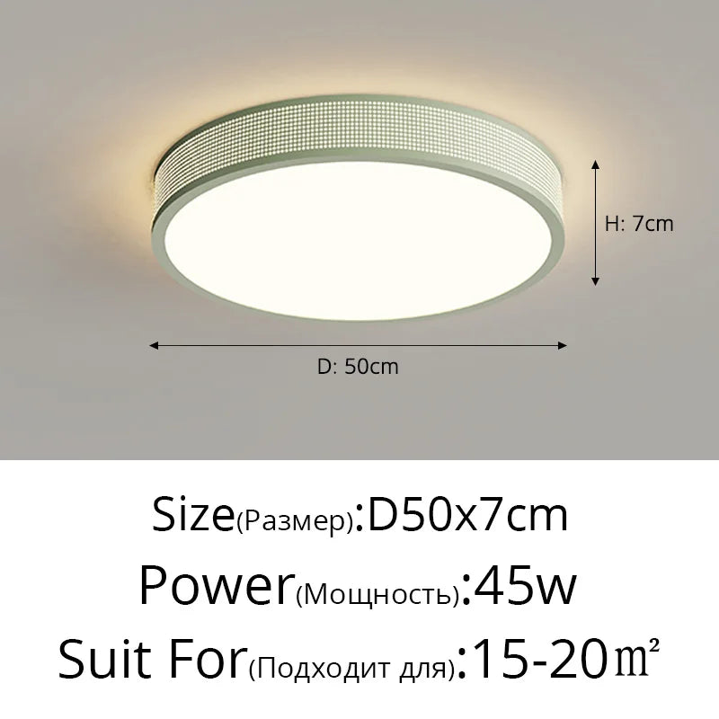 Plafonnier led style cercle carré décoratif Lionel Rythme - Un Accent Géométrique Raffiné
