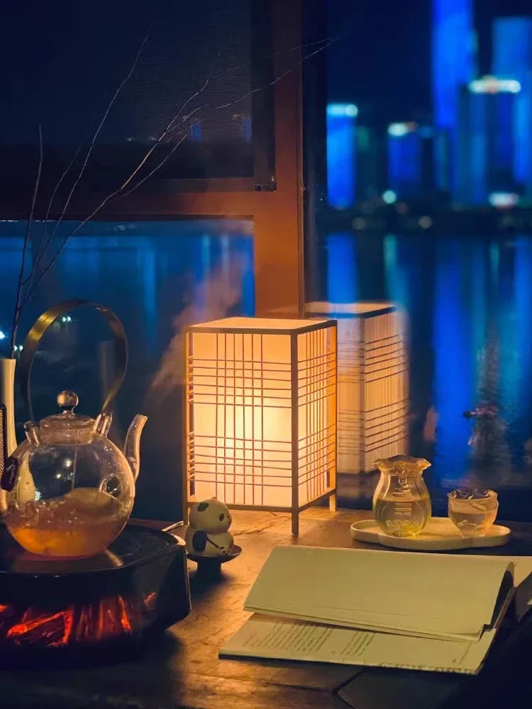 Lampe à poser — De Lecture Japonaise
