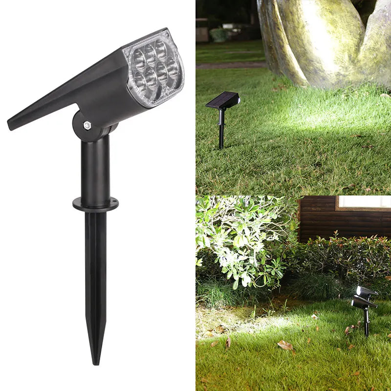 Spot solaire extérieur à 2 ou 7 LED, éclairage blanc ou multicolore – Florélys