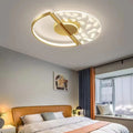 Plafonnier led moderne pour décoration intérieure et éclairage élégant Samia Volute - Une Note Actuelle dans le Décor