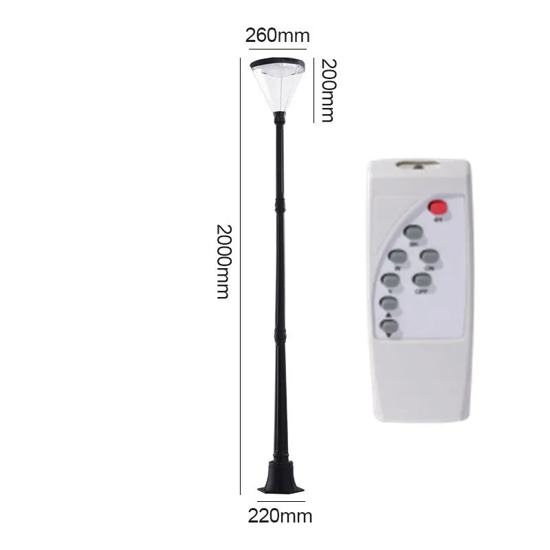 lampe solaire led pour éclairage extérieur jardin et route