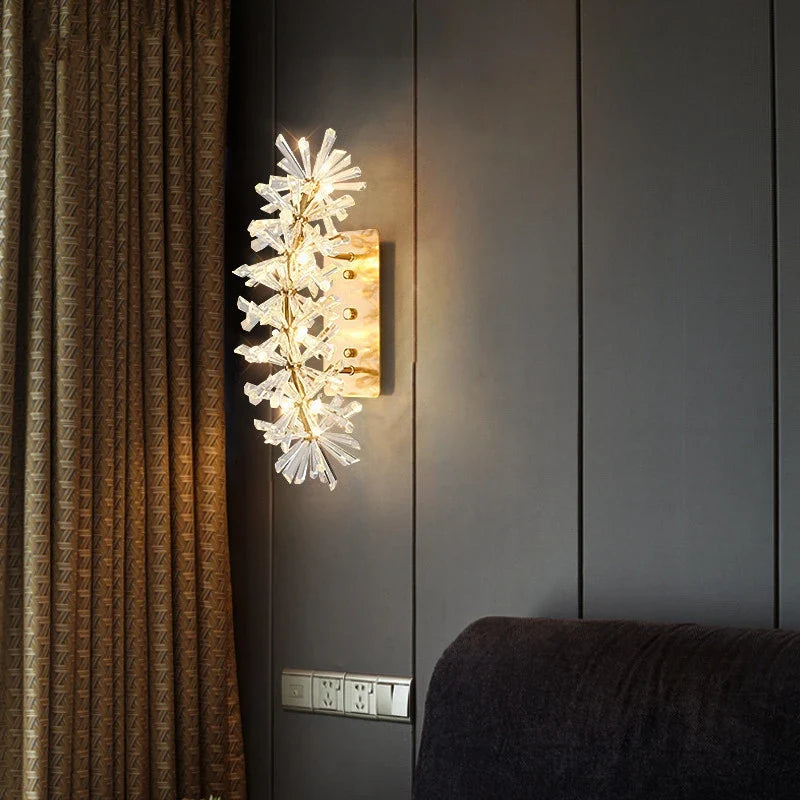 Applique murale — Moderne en cristal pour décoration intérieure