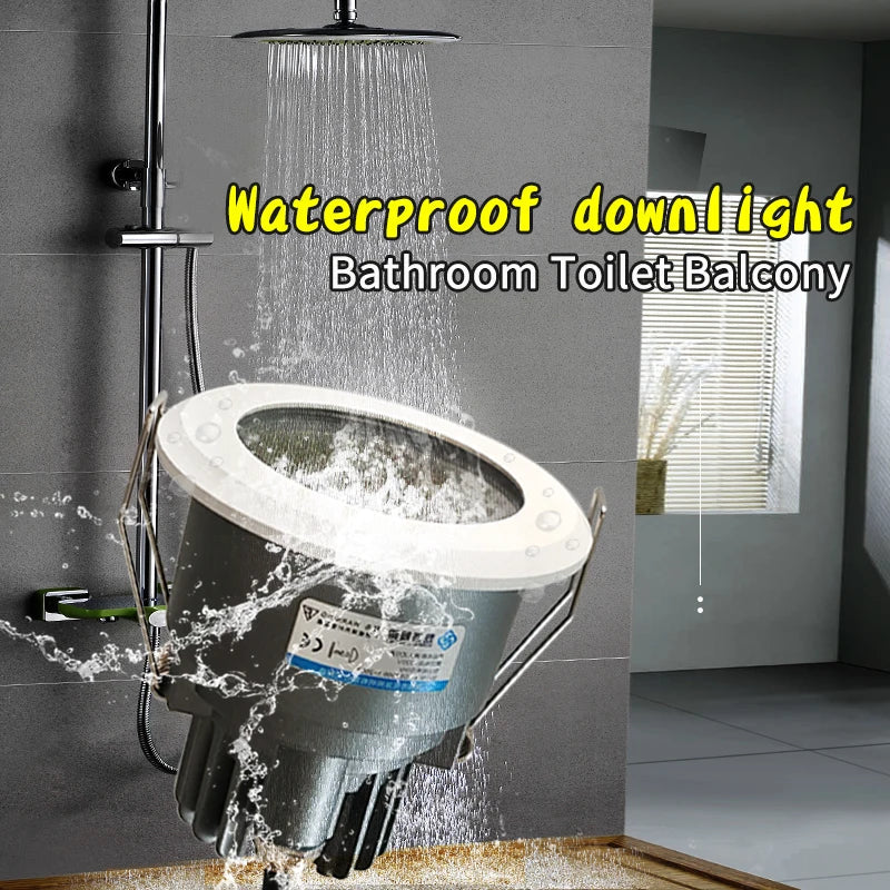 Spot — LED étanche pour installation extérieure et zones humides