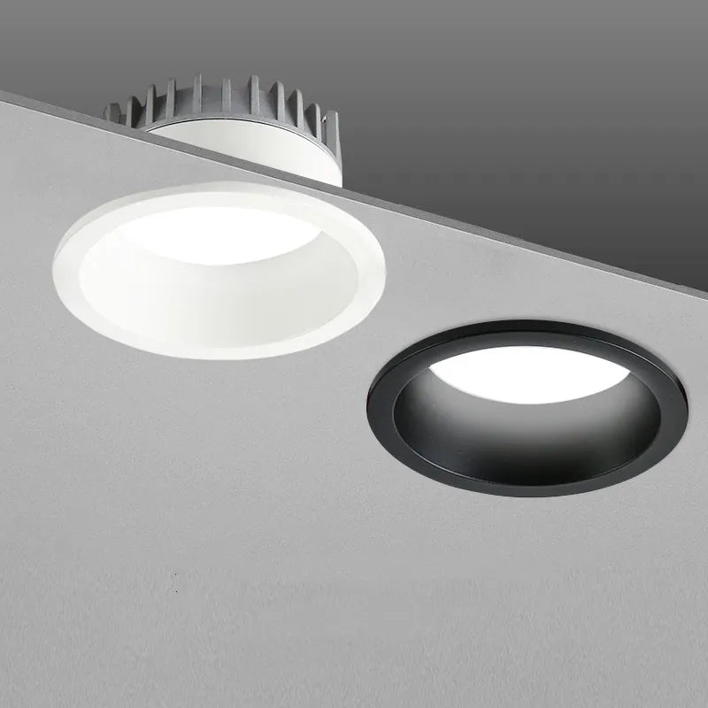Spot led encastrable d'intérieur à intensité réglable technologie cob Noémie Interlude en Aluminium - Caractère & Élégance dans le Décor