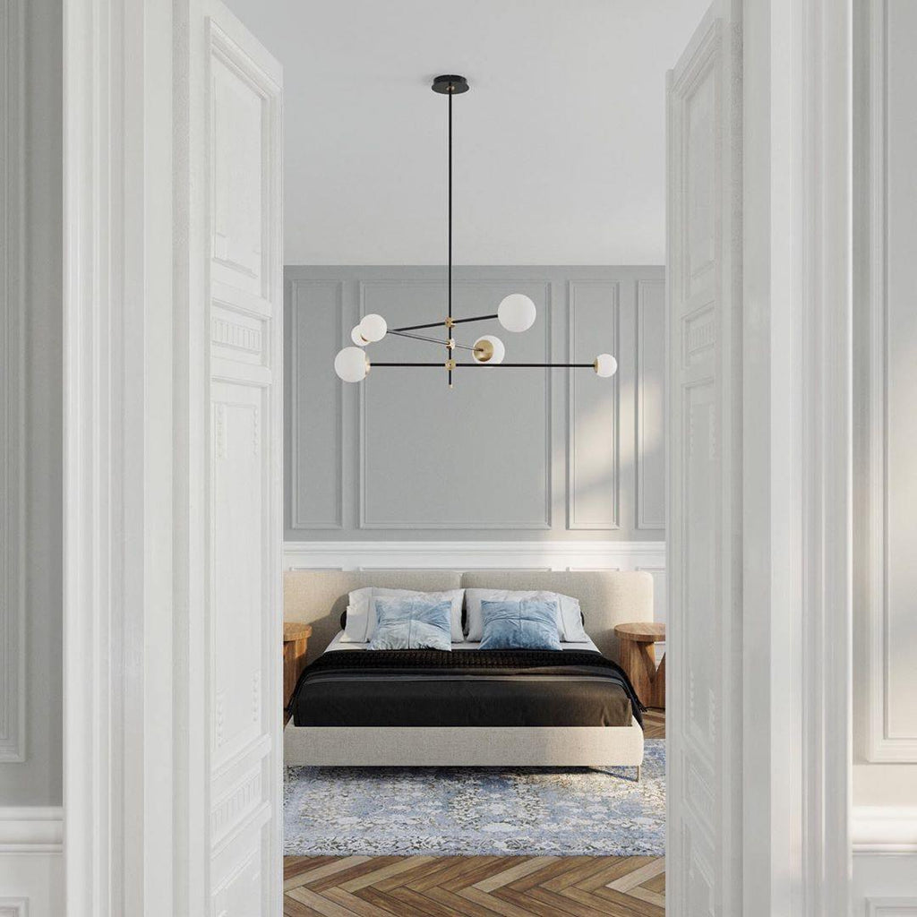 LustraLustre SI Laiton Verre Globe - Neutralighting