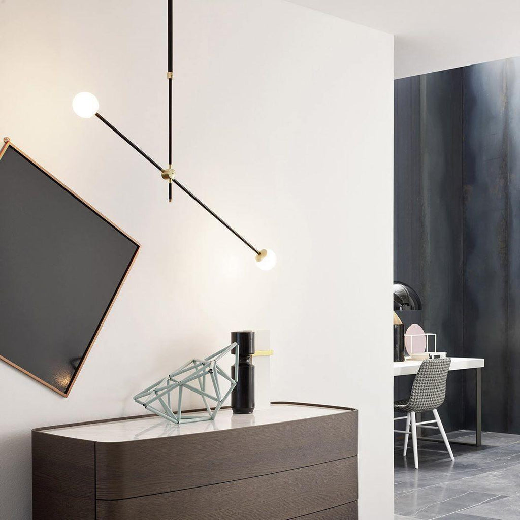 LustraLustre SI Laiton Verre Globe - Neutralighting