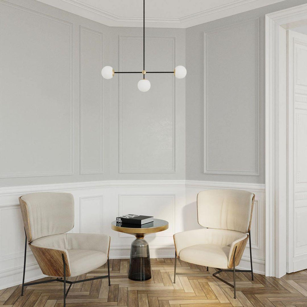 LustraLustre SI Laiton Verre Globe - Neutralighting
