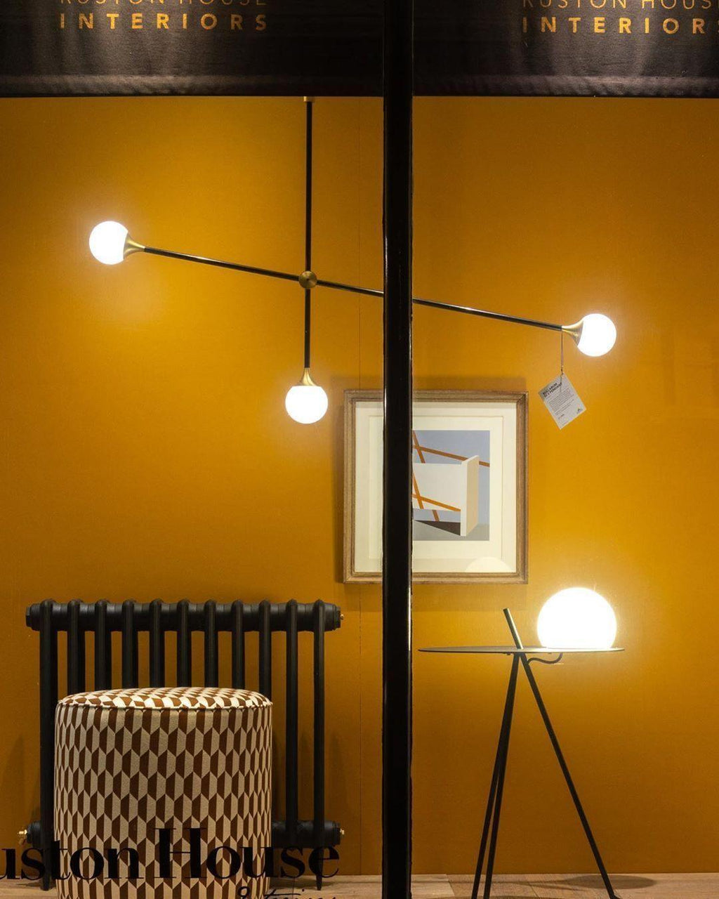 LustraLustre SI Laiton Verre Globe - Neutralighting