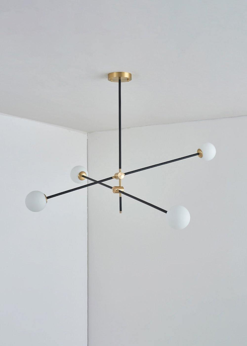 LustraLustre SI Laiton Verre Globe - Neutralighting