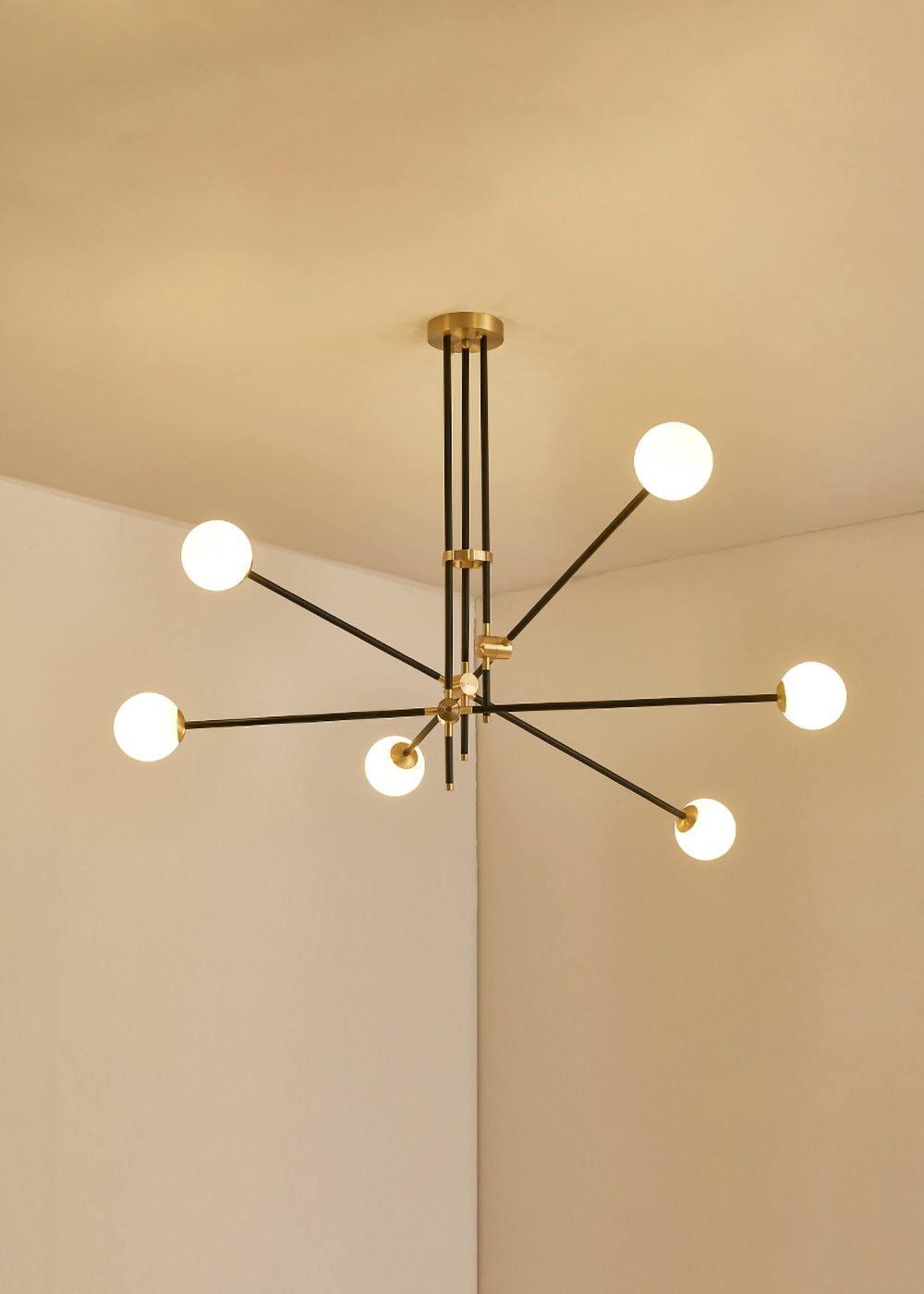 LustraLustre SI Laiton Verre Globe - Neutralighting