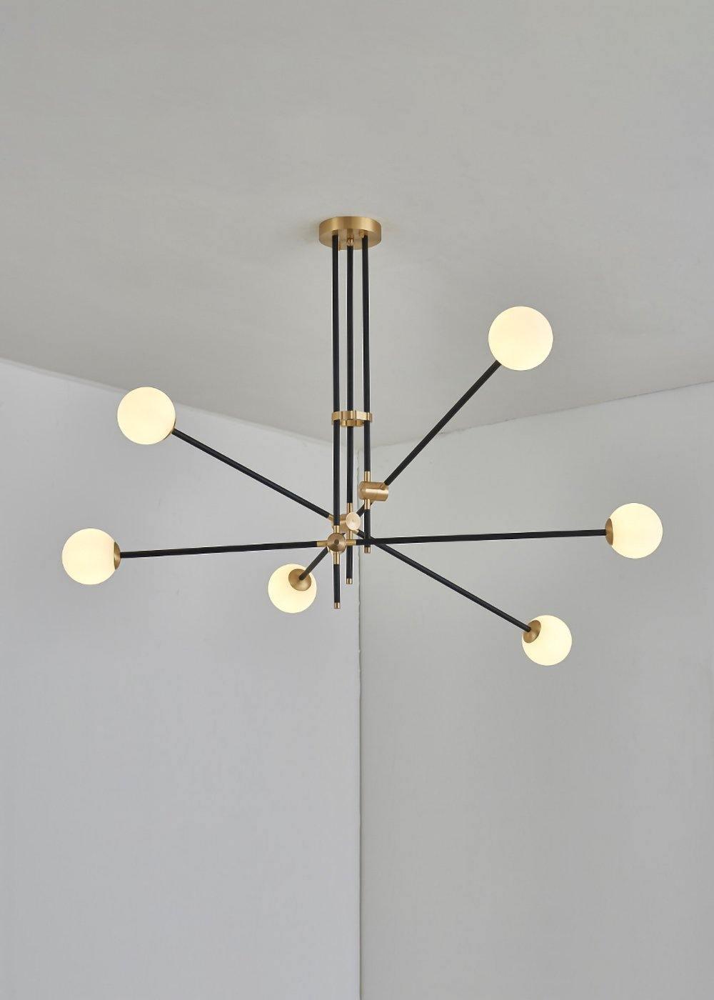 LustraLustre SI Laiton Verre Globe - Neutralighting
