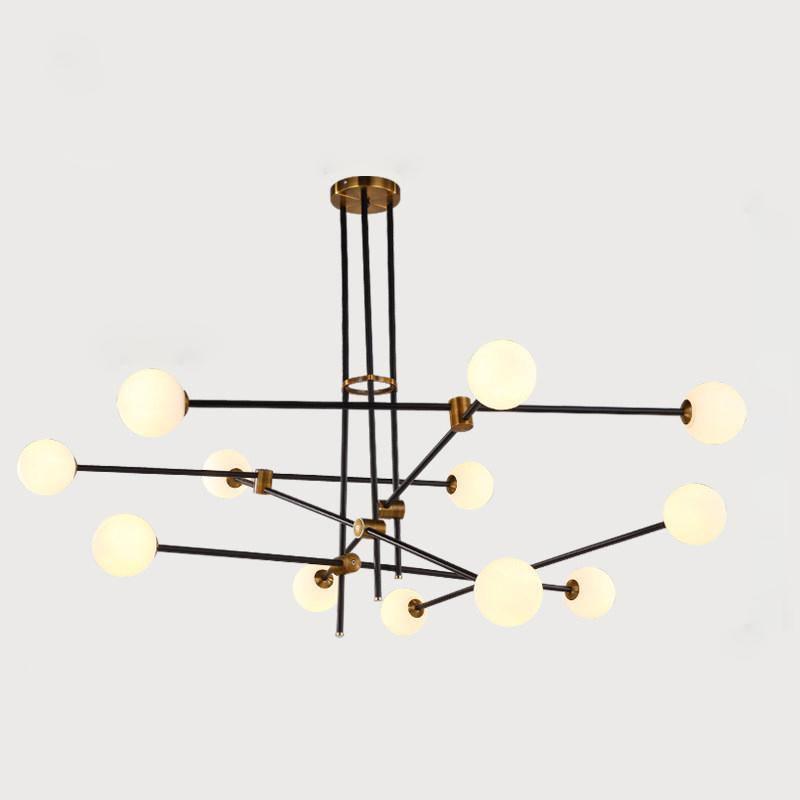LustraLustre SI Laiton Verre Globe - Neutralighting