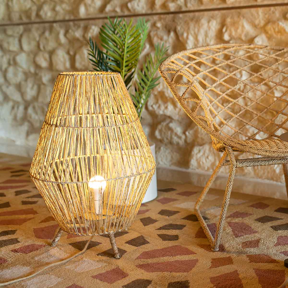 Lampadaire Blanche Louise – vue 5