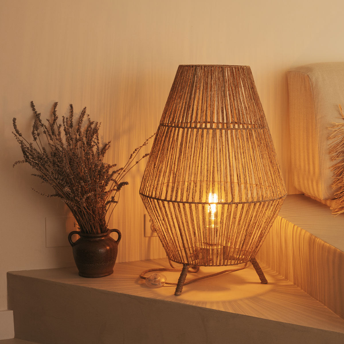 Lampadaire Blanche Louise – vue 2