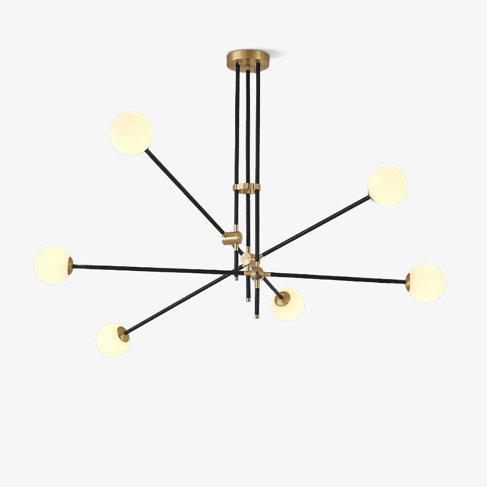 LustraLustre SI Laiton Verre Globe - Neutralighting