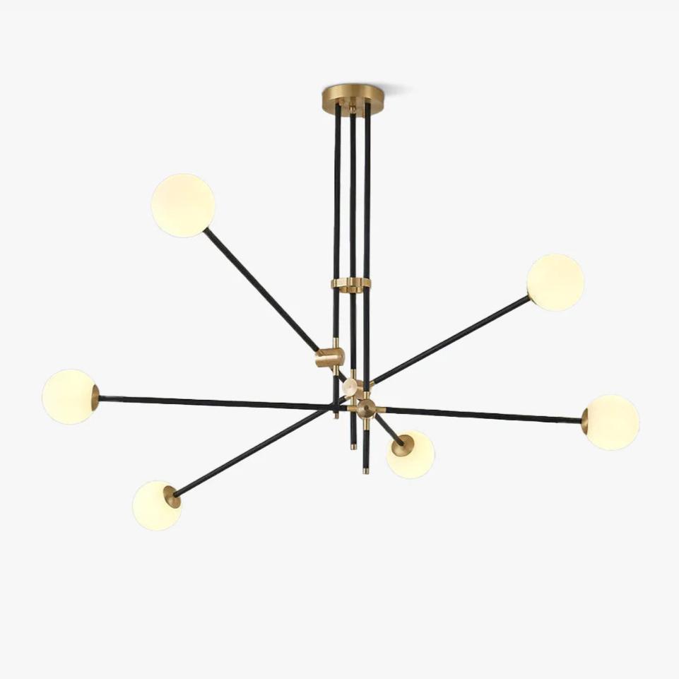 LustraLustre SI Laiton Verre Globe - Neutralighting