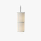 Calen Suspension Cylindre Vintage. Métal/Soie. Blanc/Beige/Noir. Chambre à Coucher/Salon - Neutralighting