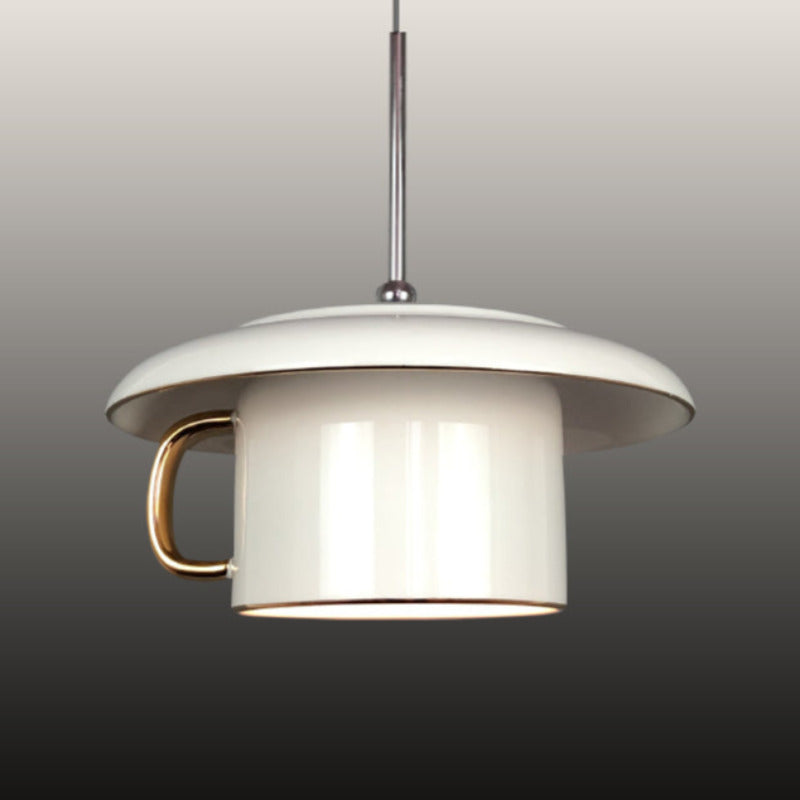 Valentina Urbain Tasse Céramique LED Suspension Salon - Neutralighting