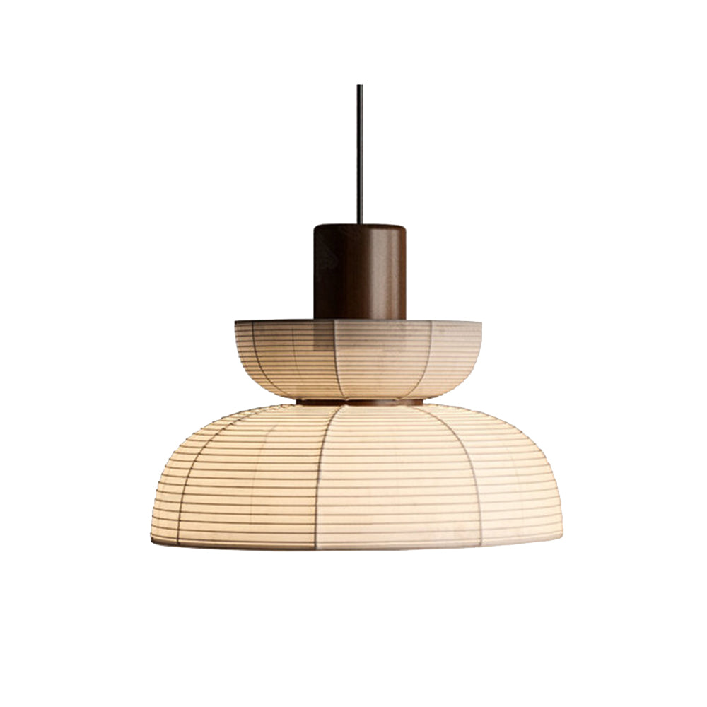 Ritta Suspension Bol Moderne, Metal/Tissu, Beige, Salon - Neutralighting