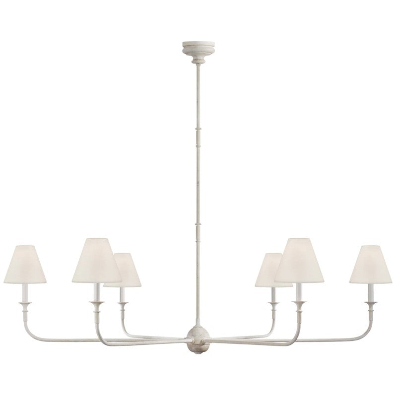 Silva Lustre Orientable Vintage, Métal/Acrylique, Noir/Blanc/Laiton, Salon - Neutralighting