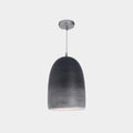 Arisha Suspension Pot Naturelle, Résine/Acrylique, Bleu/Noir/Gris, Chambre - Neutralighting
