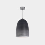 Arisha Suspension Pot Naturelle, Résine/Acrylique, Bleu/Noir/Gris, Chambre - Neutralighting