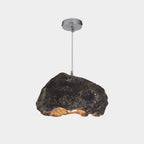 Avi Suspension Irrégulier Naturelle, Résine/Acrylique, Gris/Noir, Chambre - Neutralighting
