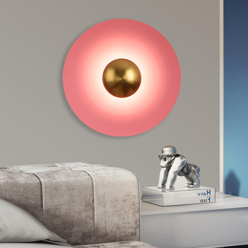 Valentina Minimaliste LED Intérieur Applique Murale Métal Hôtel Chambre à Coucher - Neutralighting