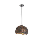 Avi Suspension Irrégulier Naturelle, Résine/Acrylique, Bois/Gris/Laiton, Chambre - Neutralighting