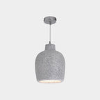 Avi Suspension Pot Retro, Résine/Acrylique, Gris/Blanc, Salon - Neutralighting