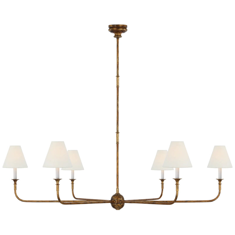 Silva Lustre Orientable Vintage, Métal/Acrylique, Noir/Blanc/Laiton, Salon - Neutralighting