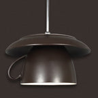 Valentina Pop Art Tasse Céramique LED Suspension Chambre à Coucher - Neutralighting