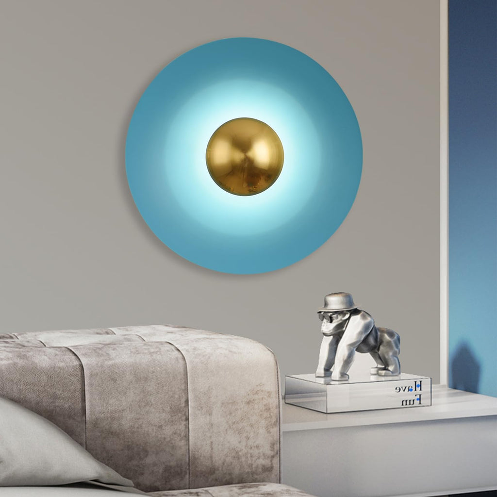 Valentina Minimaliste LED Intérieur Applique Murale Métal Hôtel Chambre à Coucher - Neutralighting