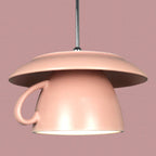 Valentina Pop Art Tasse Céramique LED Suspension Chambre à Coucher - Neutralighting