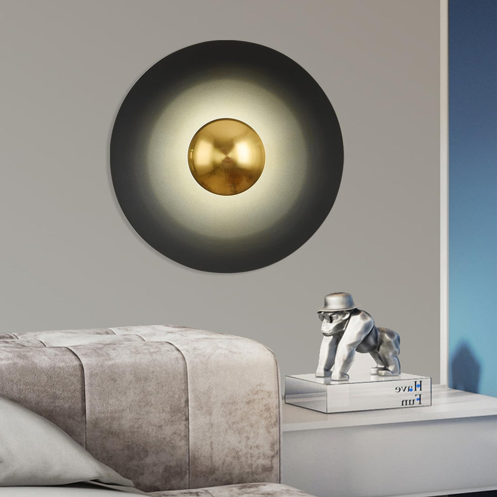 Valentina Minimaliste LED Intérieur Applique Murale Métal Hôtel Chambre à Coucher - Neutralighting